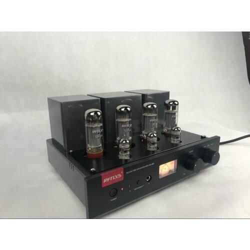 Rftlys A1 El34 Push-pull Tube Amplifier With 12au7 & 12ax7 Pre-amp Lamp Bluetooth Receiver