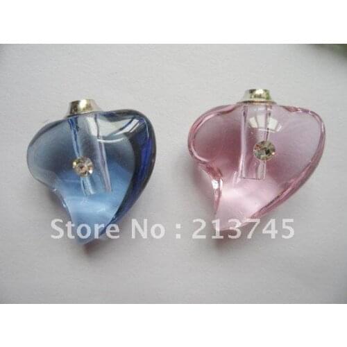 55%OFF Promotion!! Pink and Blue Vial Pendant Making Phone Chain Pendants Findings