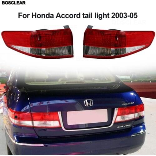 Car Styling Left Right Outer Tail Light Tail Lamp Rear Light Brake Lamps Taillight For Honda Accord 2003/04/05/06 2007 Bosclear