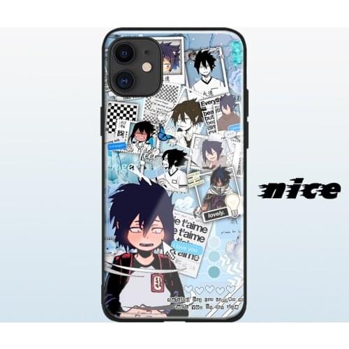 Tamaki Amajiki My Hero Academia cover FOR iPhone SE 6s 7 8 x xr xs 11 pro max Samsung s note 10 20 plus glass phone case shell