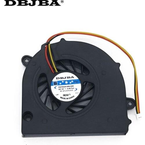 CPU Cooling Fan For Toshiba Satellite C670 C675 L775 L775D C670D KSB06105HA-AL1S KSB06105HA AL1S DC5V 3wires Laptop fan