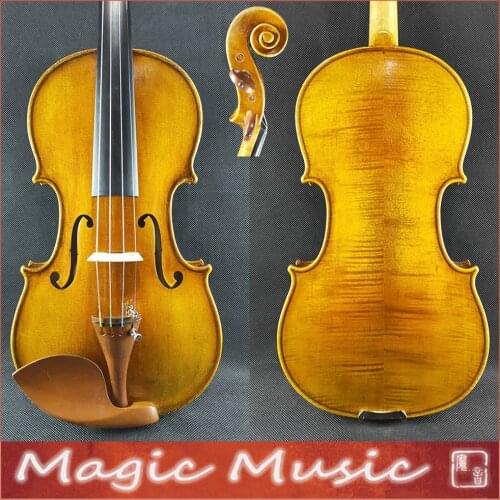 50 Years Old Spruce! The Harrison Amati Violin 4/4 Geige #2277, Concerto Level & Handmade Oil Antiqued Varnish