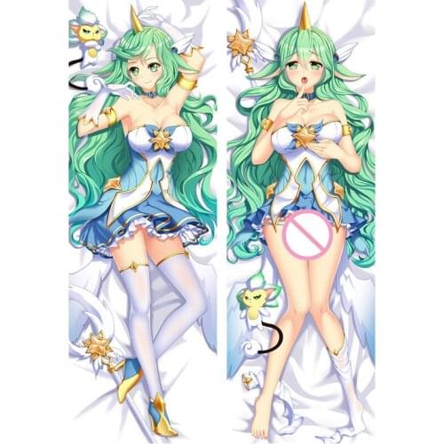 50x150CM Arrival Anime Game Jinx Soraka Pillow Covers Dakimakura Case Sexy 3D Double-sided Bedding Hugging Body Pillowcase Gifts