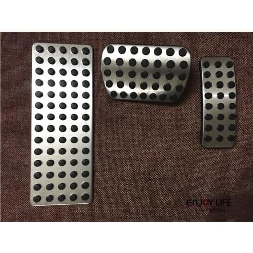 No Drilling! Gas Fuel Brake Footrest Foot Rest Pedal Pad Cover For Mercedes Benz A150 A160 A180 A200 B180 B200 B220 B250