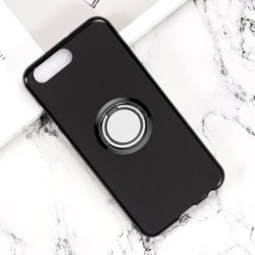 For ASUS ZenFone 4 ZE554KL Back Ring Holder Bracket Phone Case Cover Phone TPU Soft Silicone Cases for ASUS ZenFone4 ZE554KL