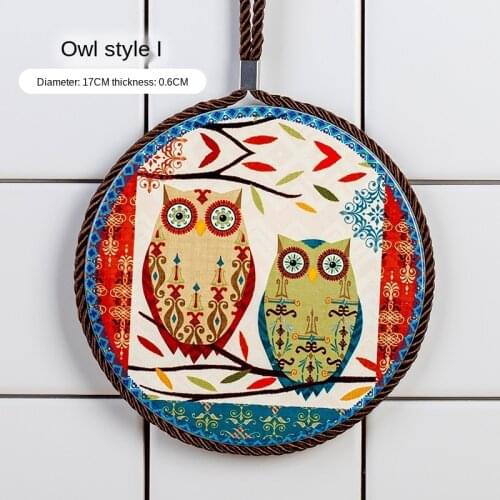 Creative Bohemian Dining Table Cushion Household Coasters Heat Proof Mat Casserole Mat Ceramic Plate Mat Anti-Scald Placemat