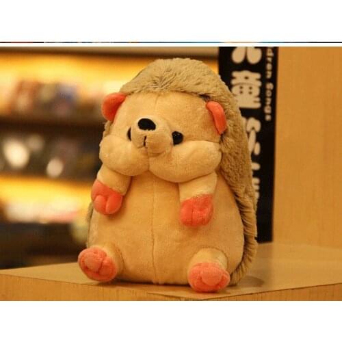 Small cute plush hedgehog toy high quality cartoon hedgehog doll gift about 20cm 2999