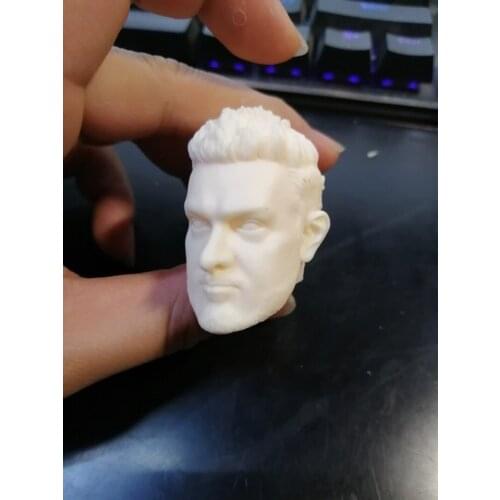 1/6 Scale Aamir Khan Unpainted Head Model for 12''Figure Body Accessories DIY