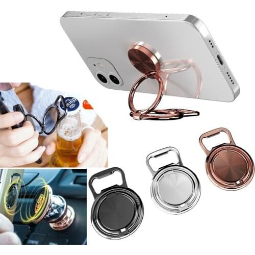 Phone Stand For iPhone 12 Pro 11 Xiaomi Foldable Desktop Phone CD ring Holder Universal Cell Phone Holder For Huawei