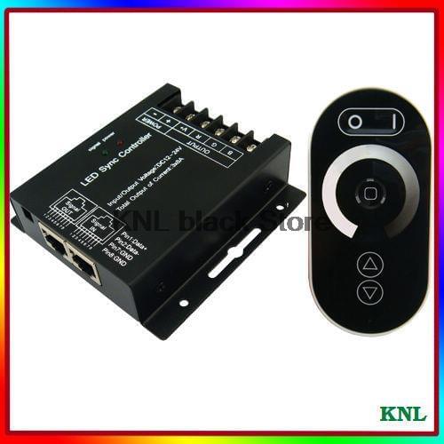 RF Touch Remote Led Dimmer Controller DC 5V 12V-24V Wireless Remote Led Strip Dimmer Single Color Lighting Brightness Controller