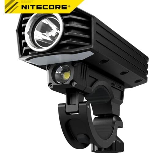Sale Nitecore BR35 1800 Lumens Rechargeable Bike Light 2xCREE XML2 U2 LED Built-In Battery Pack Dual Distance Beam Free Shipping