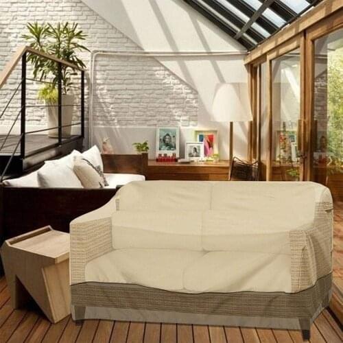 Garden Furniture 210D Oxford Cloth Outdoor Dust Waterproof Cover Anti-UV Covering Balcony Patio Rain Snow Sofa Table Covers