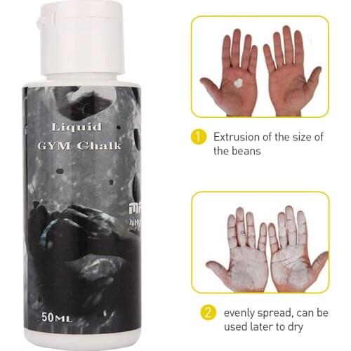 Sports Magnesium Powder 50ML Anti-Slip Grip Enhancer Chalk Powder Magnesium Carbonate For Football Tennis Golf Fitness Tools