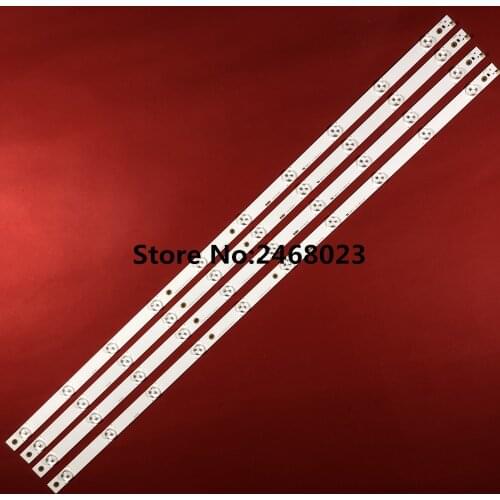 855mm LED Backlight strip 10leds For Chang-hong 43" TV LED43D7200I Light bar SVJ430A07 Rev07 R L type LB-C430F14-E1-L-G1-SE1 SE2