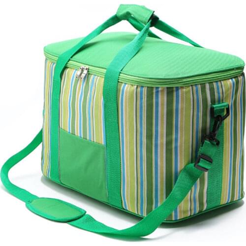 34L Oxford Thermal PEVA Lunch Bags for Kids Adults Food Picnic Cooler Bags Insulated Storage Fresh keeping Bags