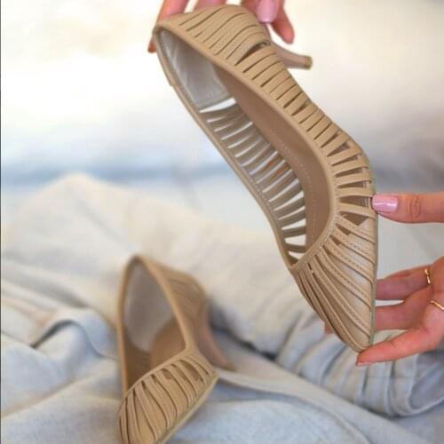 Stiletto Women Babet Camel 6cm Heels Sexy Shoes Comfortable Breathable Striped Sandals Summer Shoes Woman Slippers