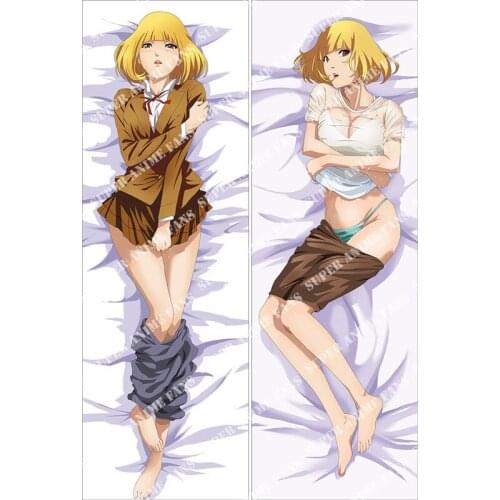 Japanese Anime Prison School midorikawa hana Body Pillows Hugging Pillow Cover Case Decorative Pillowcases 50*160cm 2way