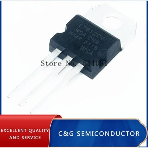 10PCS L7812CV TO220 L7812 TO-220 7812CV