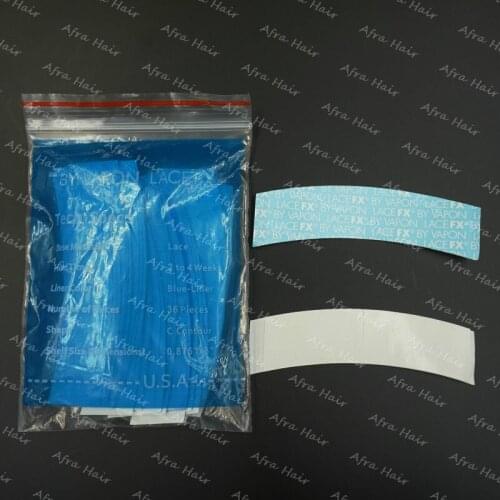 36pcs/lot By Vapon Lacefx Blue Liner C Contour Hair Bonding Tape T033