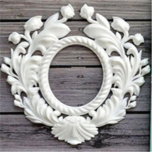 3D Lace Photo Frame Retro Style Silicone Cake Mold Fondant Chocolate Candy Cake Decorative Tools Baking Cake Tools Molds