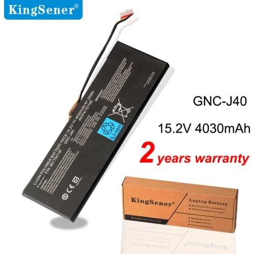 KingSener GNC-J40 961TA013F Laptop battery For GIGABYTE P34F P34G P34K P34W V2 V3 V5 V7 Series 15.2V 4030mAh/61.25WH