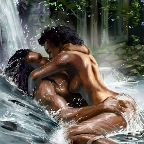 Diamond Embroidery 5D DIY Diamond Painting Kissing couple painting Diamond Mosaic Rhinestone Pictures Diamond Embroidery