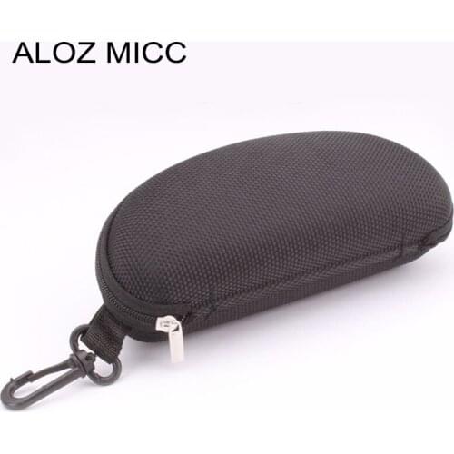 ALOZ MICC Fashion Glasses Case High Quality Black Zipper Spectacle Case Q359