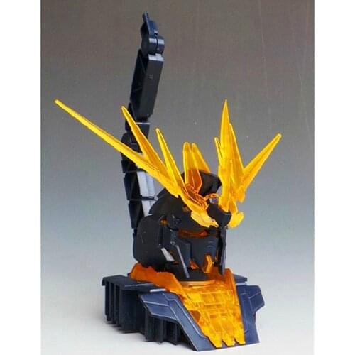 DB 1/48 HG RX-0 Unicorn 02 Banshee head Display Base bracket special for HG Gundam model