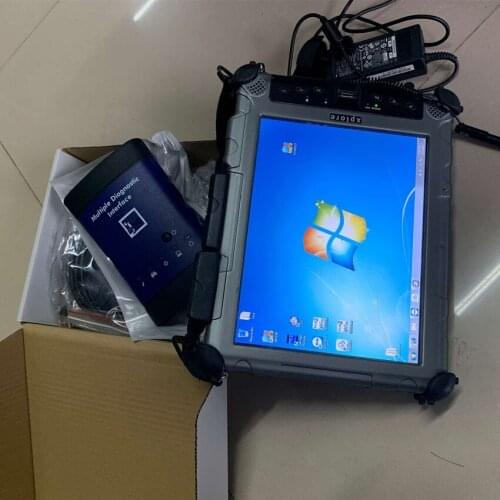 G-m mdi diagnostic scanner wifi mdi multiple diagnostic interface software with laptop xplore ix104 c5 i7 tablet 4g super ssd