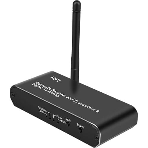 Kebidumei Wireless Audio Digital to Analog Audio Converter Bluetooth Receiver Transmitter For HiFi Stereo Audio Bluetooth DAC
