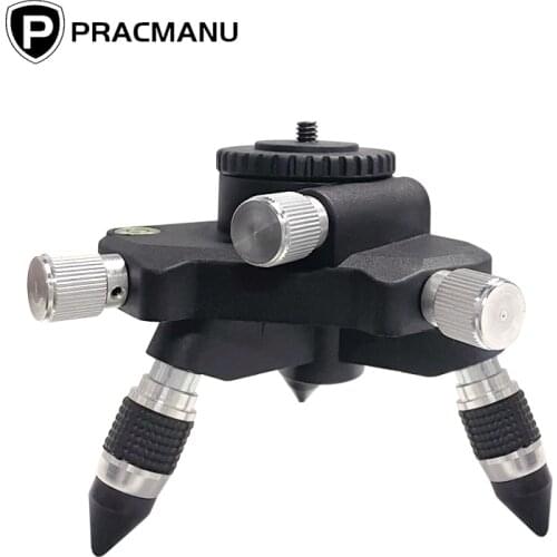 Adjustable Rotation Metal Tripod Bracket/Base for 1/4" interface Laser Level