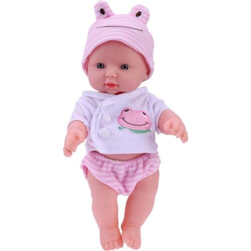 30cm Newborn Baby Simulation Doll Soft Children Doll Toy Birthday Gift(3)