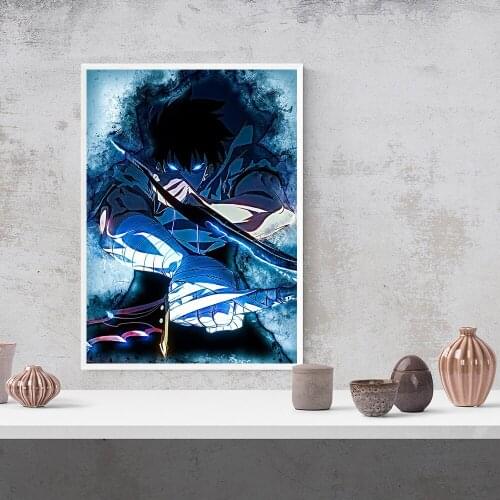 Wall Artwork Modular Canvas Solo Leveling Pictures Home Decoration Paintings Prints Posters Living Room Cuadros no Framework