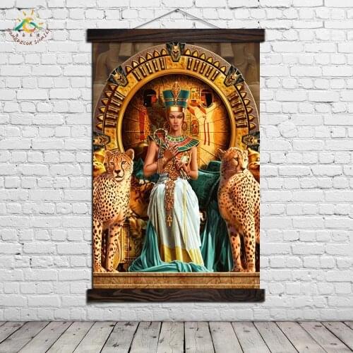 Traditional Princess Woman Canvas Painting Prints and Posters modern art wall painting poster vintage canvas print Pictures