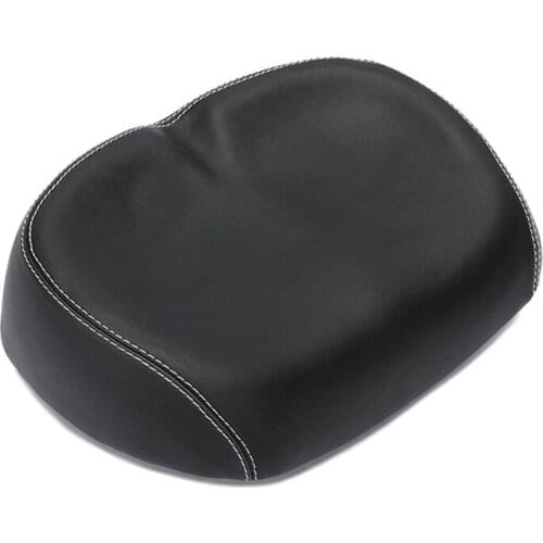 Bicycle Comfortable Soft Seat Pad Extra Wide Big Bum Saddle Cruiser Extra Soft Pads Nose-free Design Shock Absorption