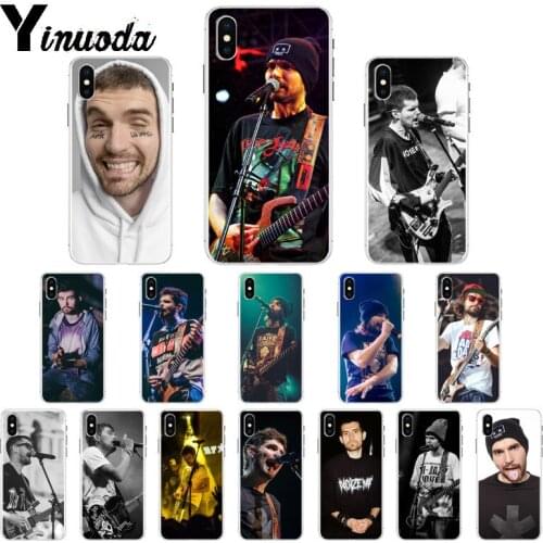 Yinuoda Russian rapper Noize MC TPU Soft High Quality Phone Cover for iPhone X XS MAX 6 6S 7 7plus 8 8Plus 5 5S XR