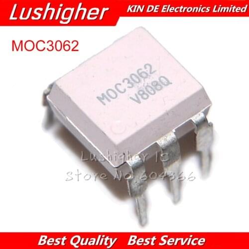10PCS MOC3062 DIP 3062 M0C3062 DIP6 New Original