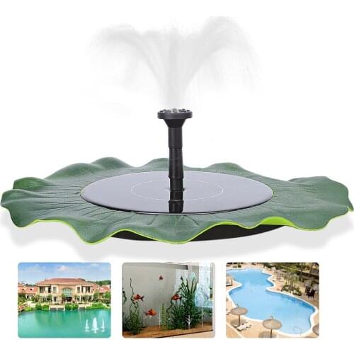 7V/1.4W Pond Garden Fish Tank Pool Solar Water Sprinkler Pump Floating Solar Fountain Power Panel Irrigation Garden Sprinklers