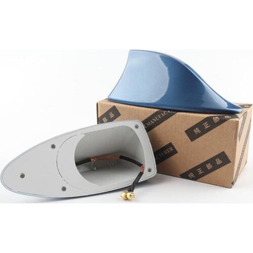Car Shark Fin Antenna Auto Radio Signal Aerials Roof Antennas For Suitable for 99% of models Car Signal Antenna Shark Fin Antenn