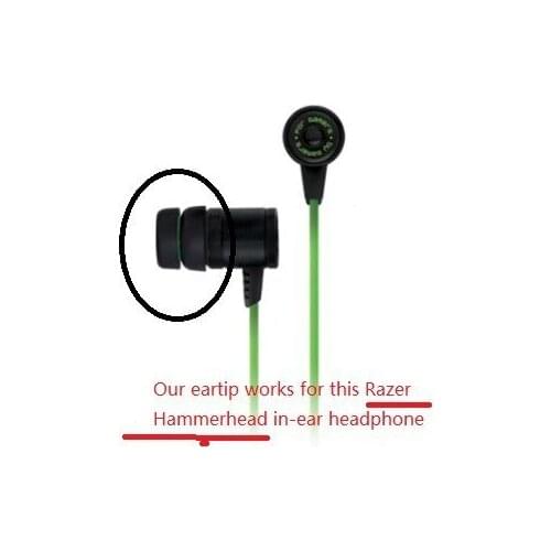 DHL free.150sets(small /Medium/large each 150pairs,double-layer: 150pair) .Ra-zer Hammer.head new eartip