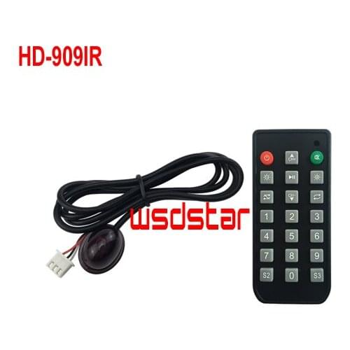 HD-909IR HUIDU IR remote LED controller Only support HD-W60 HD-W6B HD-W62 HD-W63 HD-W64 HD-W66