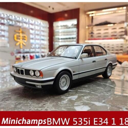 Mini cut 1:18 BMW 535i E34 1988 limited edition simulation car model alloy metal car model collection gift