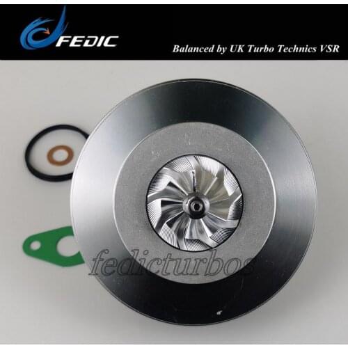 Upgrade 9+0 MFS Turbine GT1544V 753420 Turbo chra cartridge for Mini Cooper Citroen Ford Mazda Peugeot 1.6 HDi 80 Kw DV6TED 2004