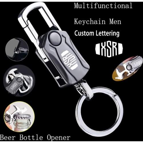 Finger Gyroscope Multifunctional metal Keychain For YAMAHA XSR 700/900 XSR900 XSR700 2016 2019 2020 motorcycle Accessories