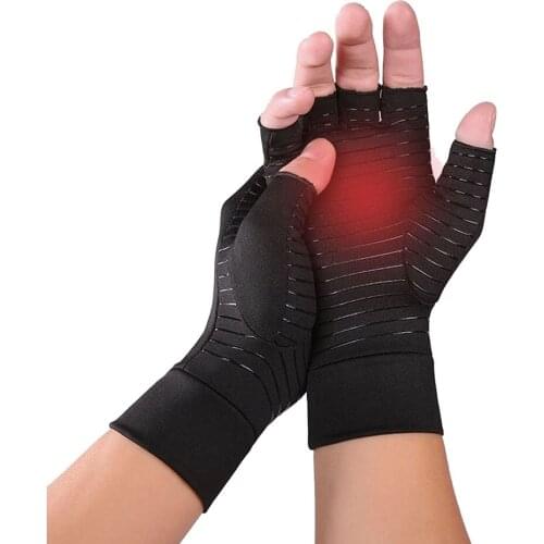 1 Pair Arthritis Compression Gloves High Copper Infused Gloves for Arthritis for Men and Women,Arthritis Pain Relief Gloves