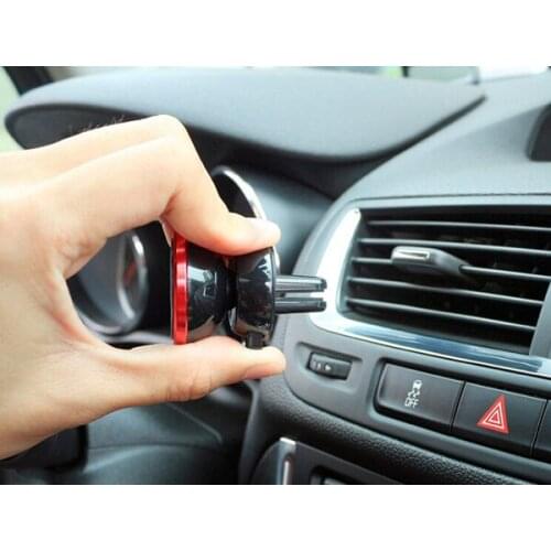 Rotary Dashboard Air Vent Magnetic Mobile Phone Car Holders Stands For Lenovo ZUK Edge/A6600/A6600 Plus/P2/C2/C2 Power/K6 Power