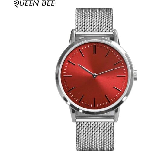 Queen Bee Lady Quartz Ins Simple Woman Watch Fashion