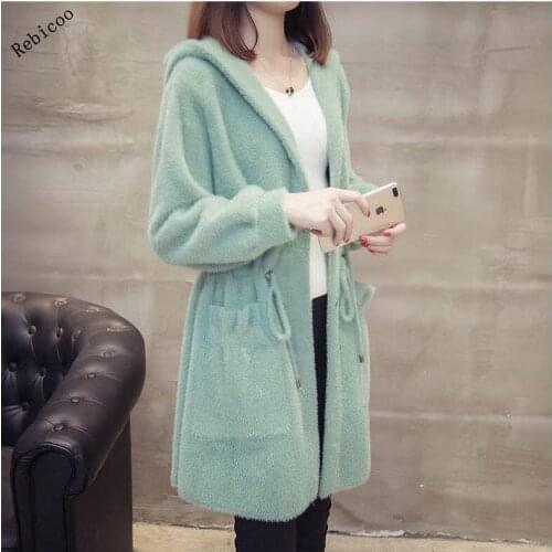 Rebicoo Women's Cardigans With A Hood China