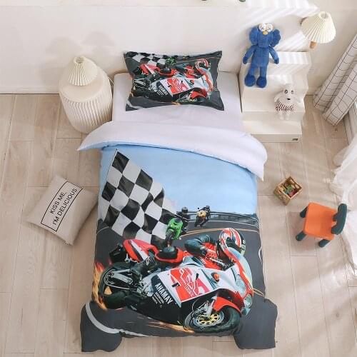 Family Bedroom Decorative Duvet Cover Set (including Pillowcase) Single/double/queen 2/3PS Bedding Set For Children