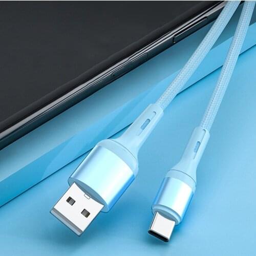 USB Type C Charger Cable Micro USB Fast Charging Cable For Samsung S20 Huawei Xiaomi USB Charger Data Cable Mobile Phone Cable